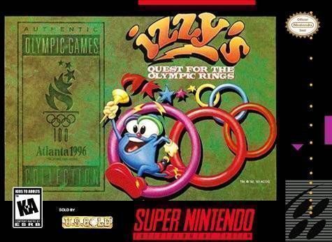 Izzy's Quest For The Olympic Rings (Beta) (USA) Game Cover